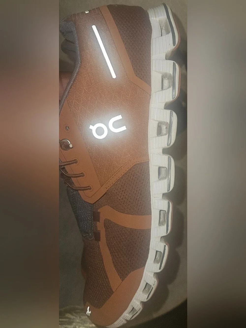 On Running Men's Athletic Shoes - Brown and Black